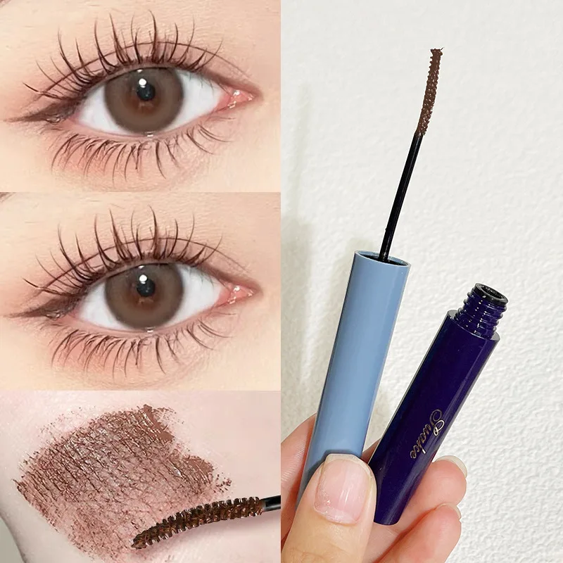 

Mascara Curling Thick Eyelash Extension Ultra-fine Brush Silk Fibre Waterproof Natural Non-smudge Lash Cosmetic Women Beauty