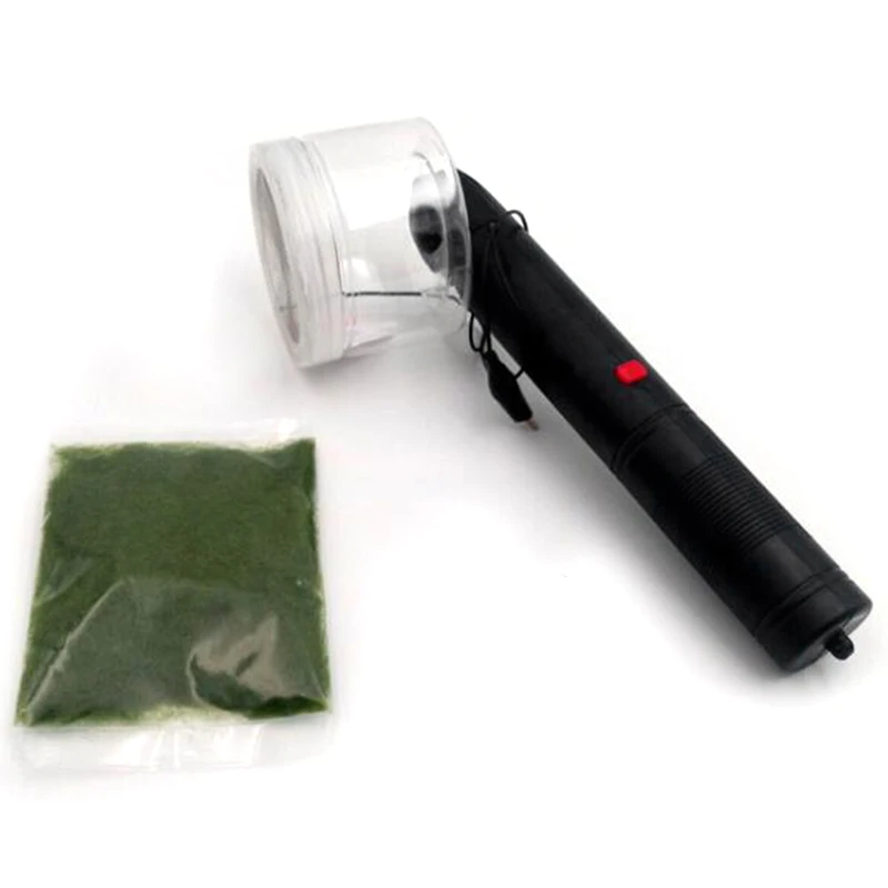 

HOT-Miniature Scene Model Material Flocking Static Grass Powder Applicator Tools For Modeling Scenario Model