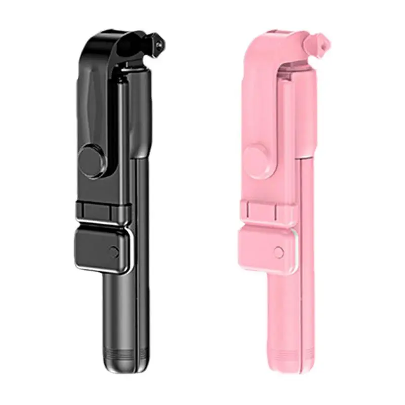 Портативная селфи-палка с синими зубьями