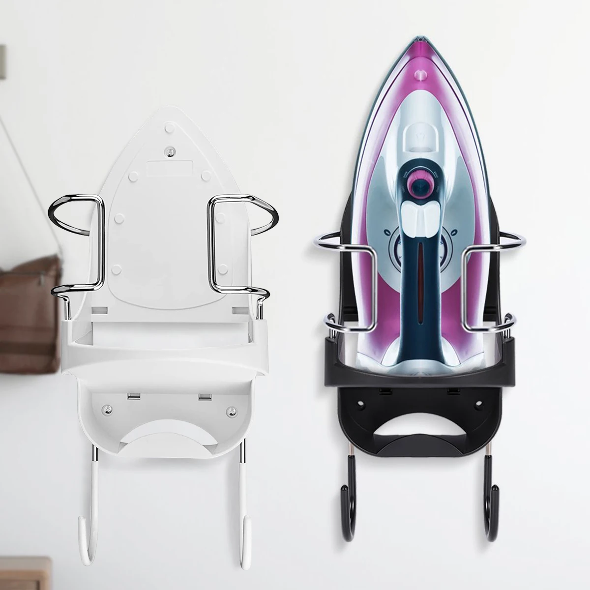 

Ironing Hanger Electric Iron Accessories Iron For Universal Holder Mounted Heat-resistant Rack Household Wall L Board Hanging