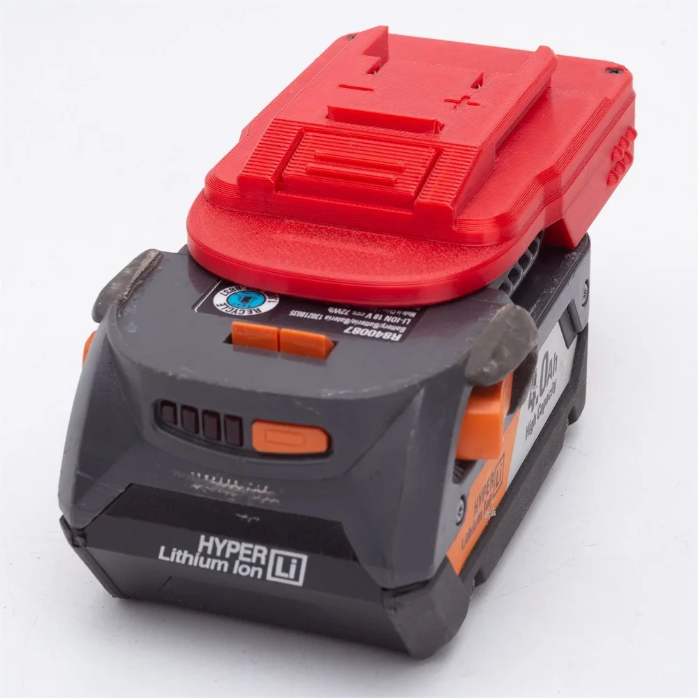 Фото Адаптер аккумулятора для Ridgid 18V аккумулятор AEG Аккумулятор для Einhell (Ozito)18V конвертер инструментов №4
