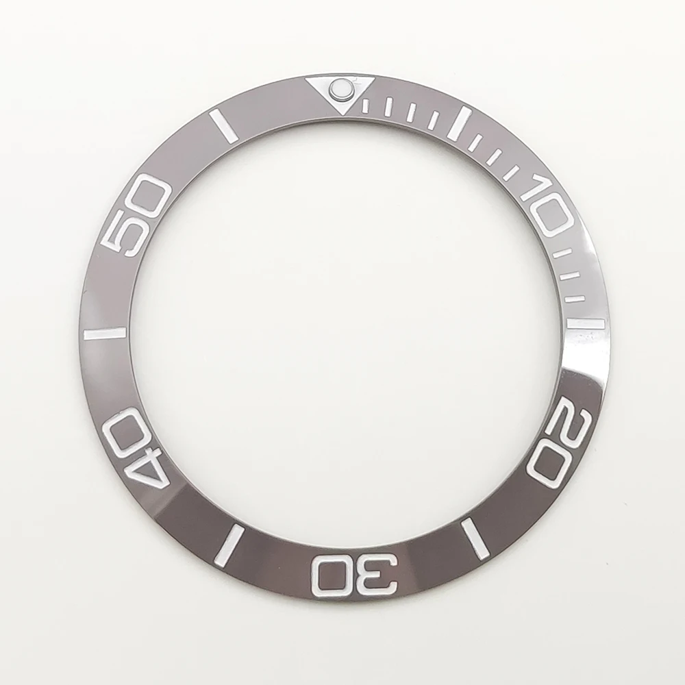 38mm ceramic bezel inset ring 40mm watch case accessories watch scale insert replacement parts watch customization