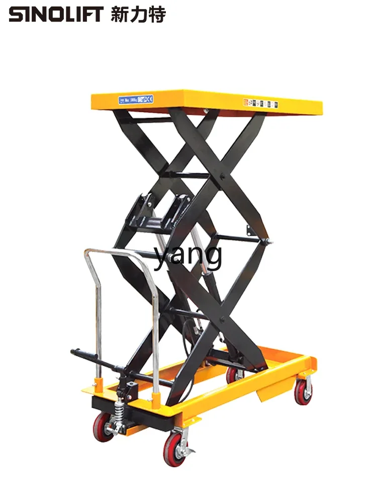 L'm ручная фиксированная платформа грузовик гидравлический подъемник