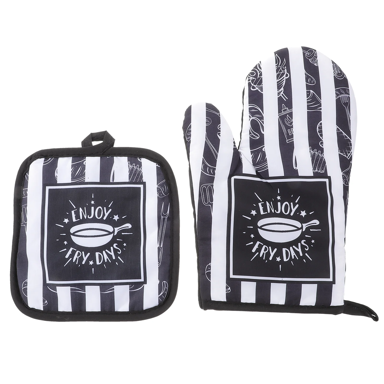 

1 Set Anti-scald Durable Pot Holder Mat Pot Holder Pad Oven Mitts Kitchen Supplies Heat Insulation Mitt Cooking