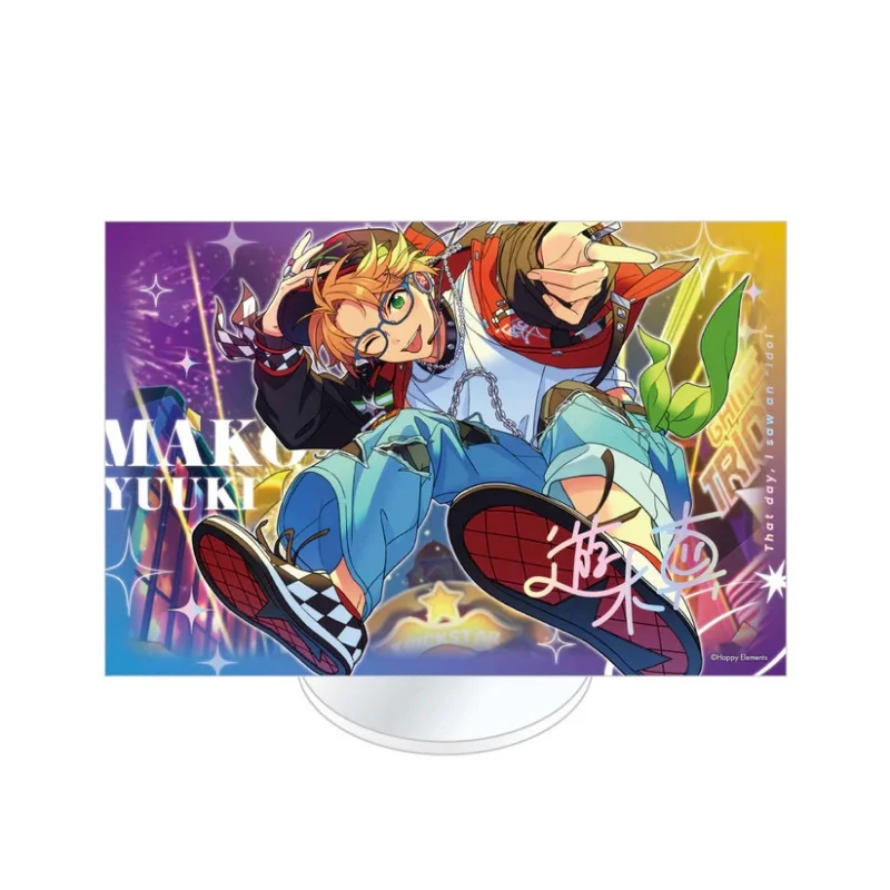 Фото Акриловая фигурка-брелок по аниме-игре Ensemble Stars: Адонис Отогари, Мадара, Майкджима Химеру, 15 см, настольное украшение №3