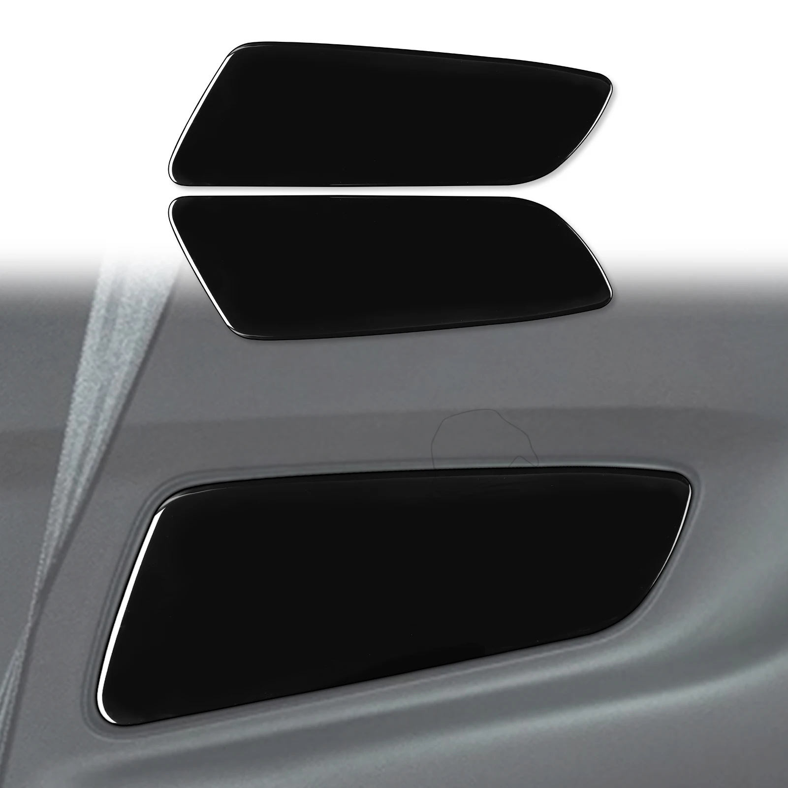 

Декоративная наклейка на заднюю дверь, наклейка, Обложка, отделка для Ford Mustang 2015-2020, автомобильные аксессуары из пластика