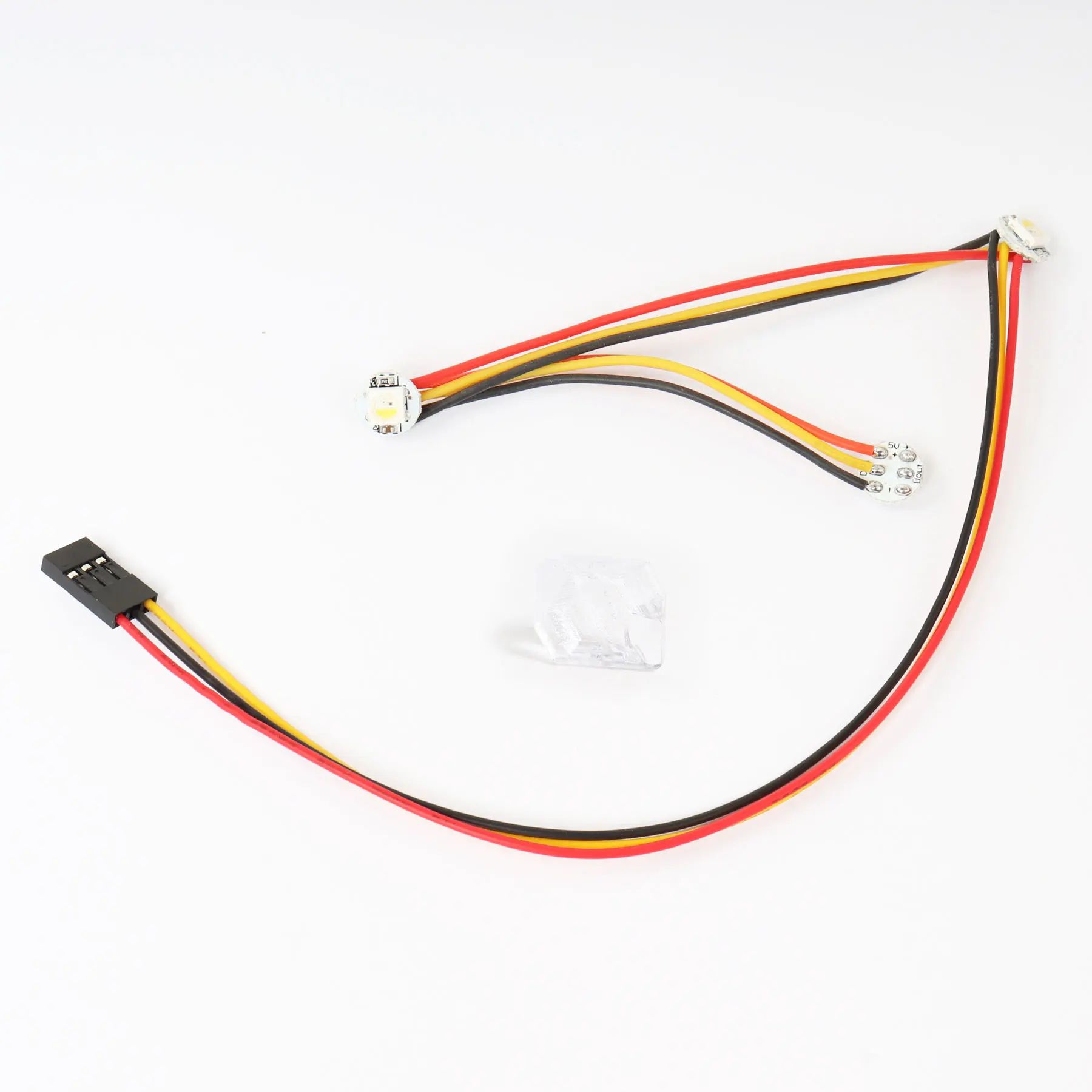 Светодиодная резиновая мини-панель Blurolls NeoPixel RGBW SLA 30AWG PTFE кабели для Voron 2,4 Trident SB stealthburn экструдер (art.: 3920bad40eef8) - 3920bad40eef8
