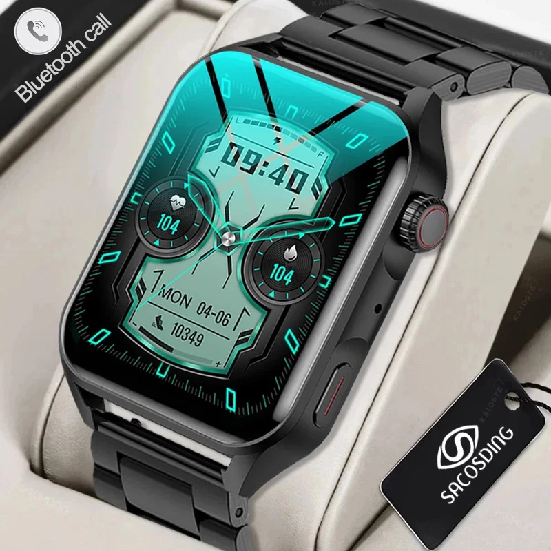

Новинка 2022, умные часы для мужчин, экран AMOLED HD, всегда отображают время, звонки по Bluetooth, водонепроницаемые Смарт-часы для женщин Xiaomi