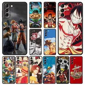 One Piece Pattern Phone Case For Samsung Galaxy S22 S21 Ultra S20 FE S10 S10E S9 S8 Plus S7 Edge Pro