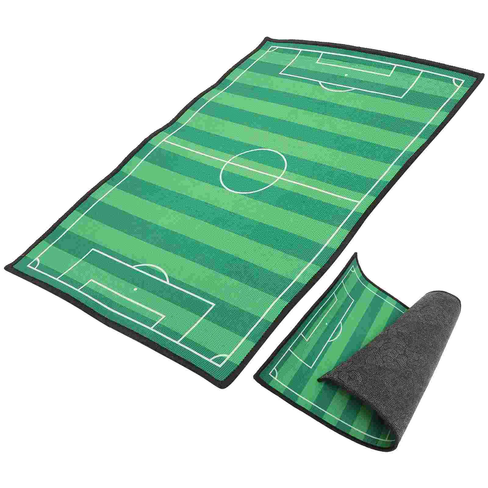 

Carpet Floor Pad Flannel Mat Green Grass Football Field Skid Resistance Baby Bed Room