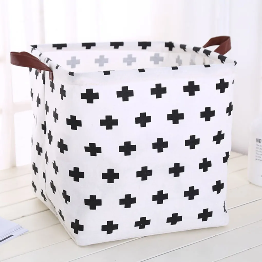 

Large Folding Laundry Basket Wearable Convenient Toys Organizer Multifunctional Storage Bag Bucket Holder Storing Car