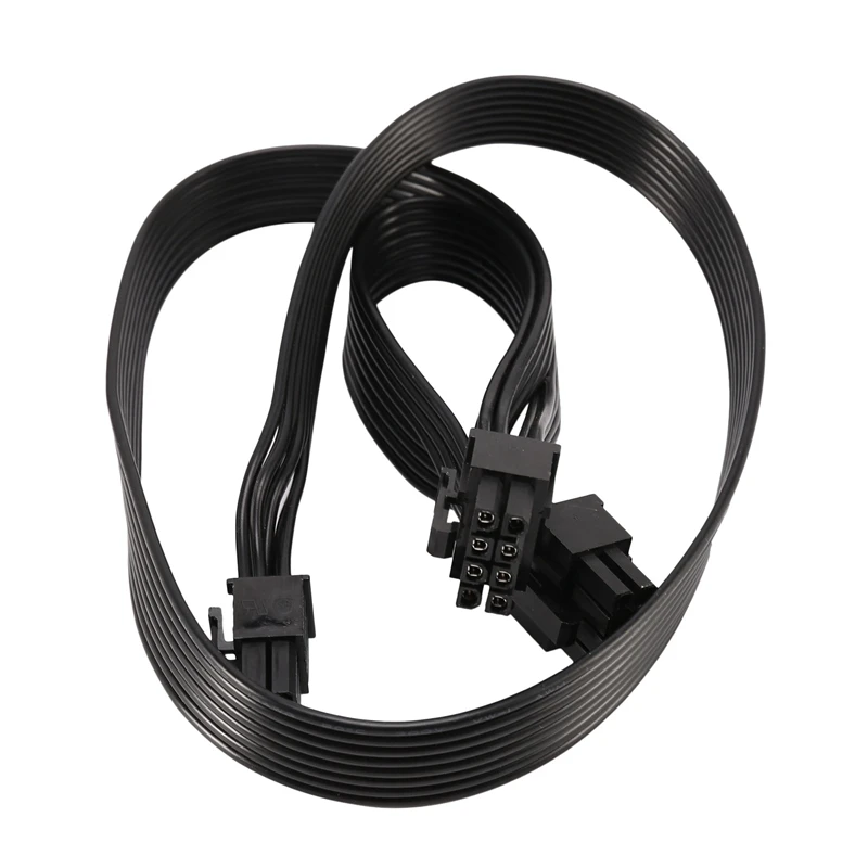 

10X PCI-E 6 Pin To 2 Ports Power Supply Cable 6Pin To 8Pin For Cooler Master V Series V850 V700 V1000 Modular PSU