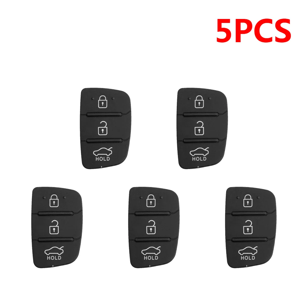 

Брелок дистанционного управления с 3 кнопками, резиновая подкладка для Hyundai I30, i35, iX20, Solaris, Verna, Kia RIO K2, K5, Sportage, 5/10/15/20 шт.