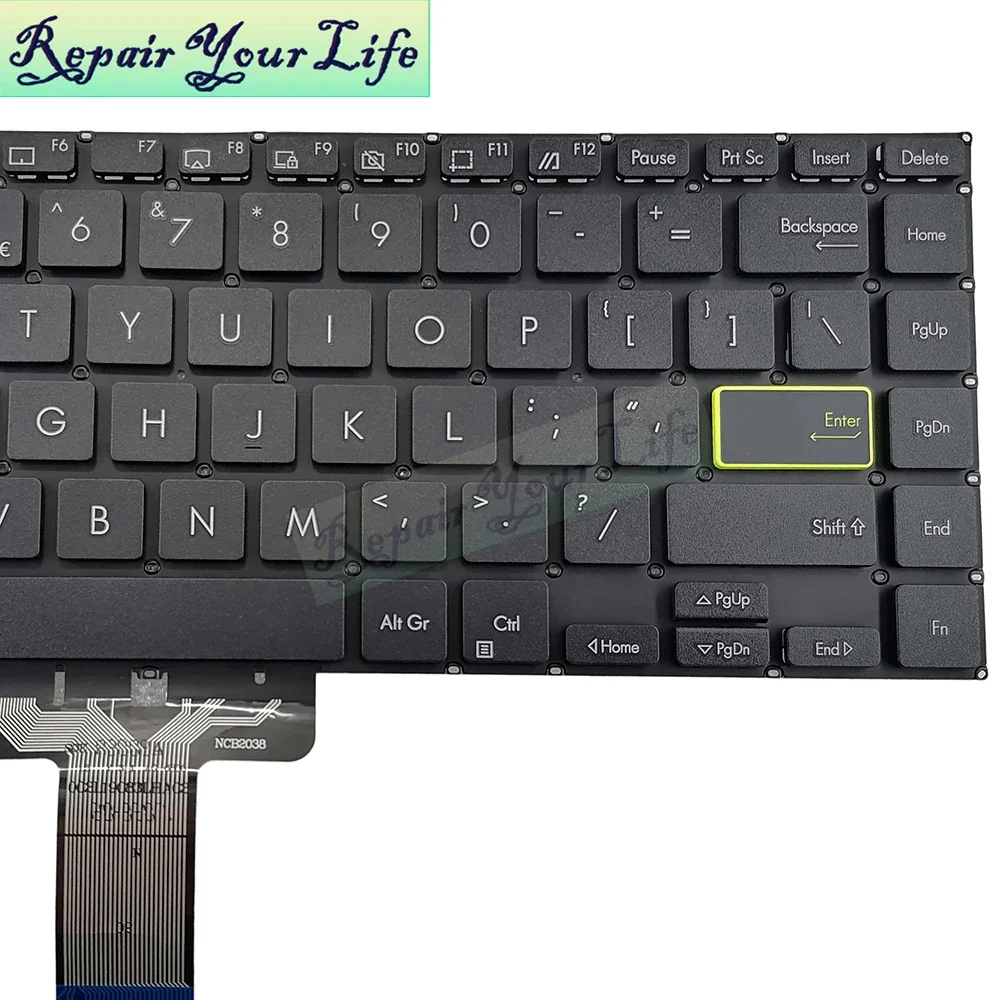 Фото TP420 UI английская клавиатура США для Asus VivoBook Flip 14 TM420 TP420UA TP420IA TP420LA США клавиатуры для ноутбуков HQ 21013078000   Новый №4