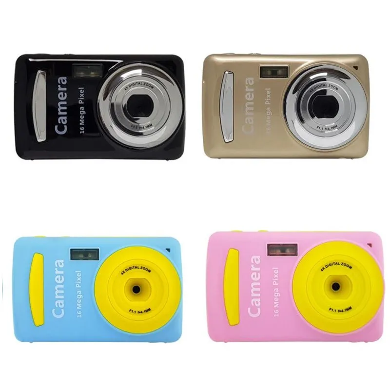 Купи 2.4 Inch Mini Digital Camera 16MP Video Camcorder Multi colored Children Camera 720P HD Mini Video Camera Best Gift For child за 1,225 рублей в магазине AliExpress