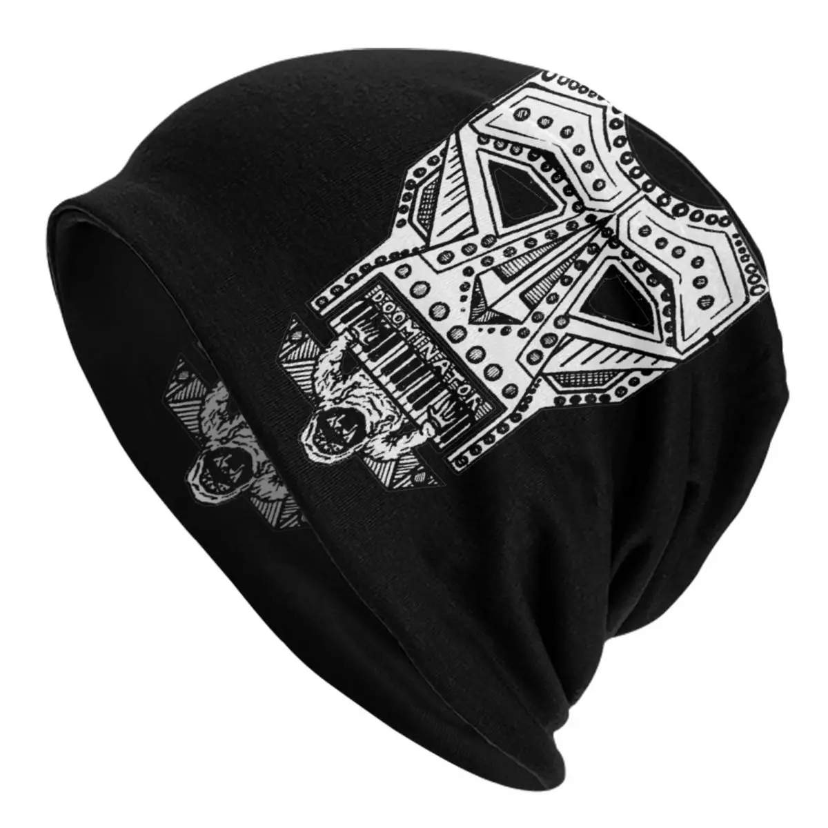 

Madvillain Mf Doom Madlib Skullies Beanies Hat Fashion Men Women Outdoor Caps Warm Dual-use Bonnet Knit Hat
