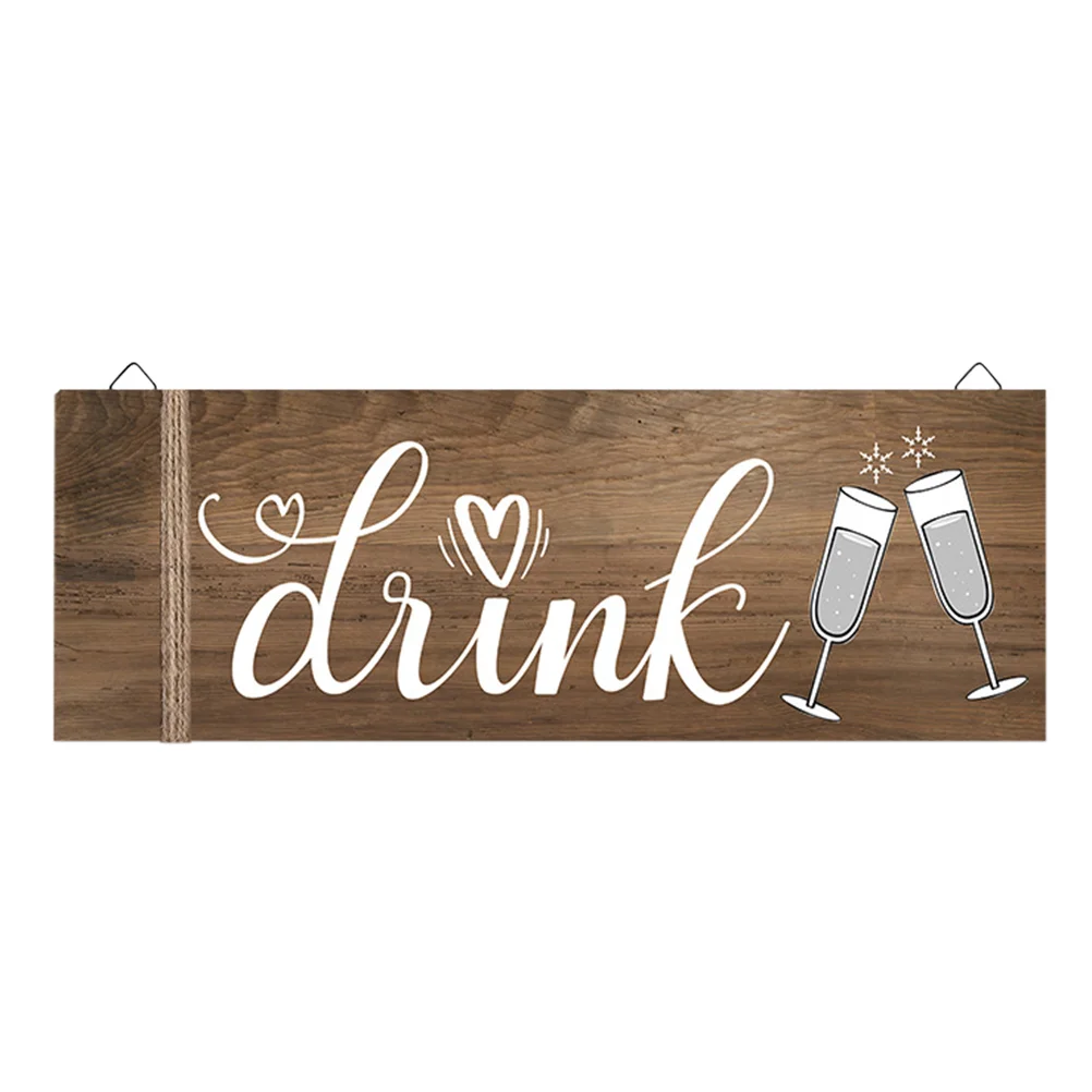 

Kitchen Wooden Sign Restaurant Decorative Hanging Sign Rustic Wood Sign Board