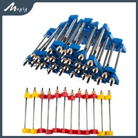 42pcs acoustic cello diy guitar assembly clamp repair making tools gunmetal finished spindles quick acting brass thumb screw set
