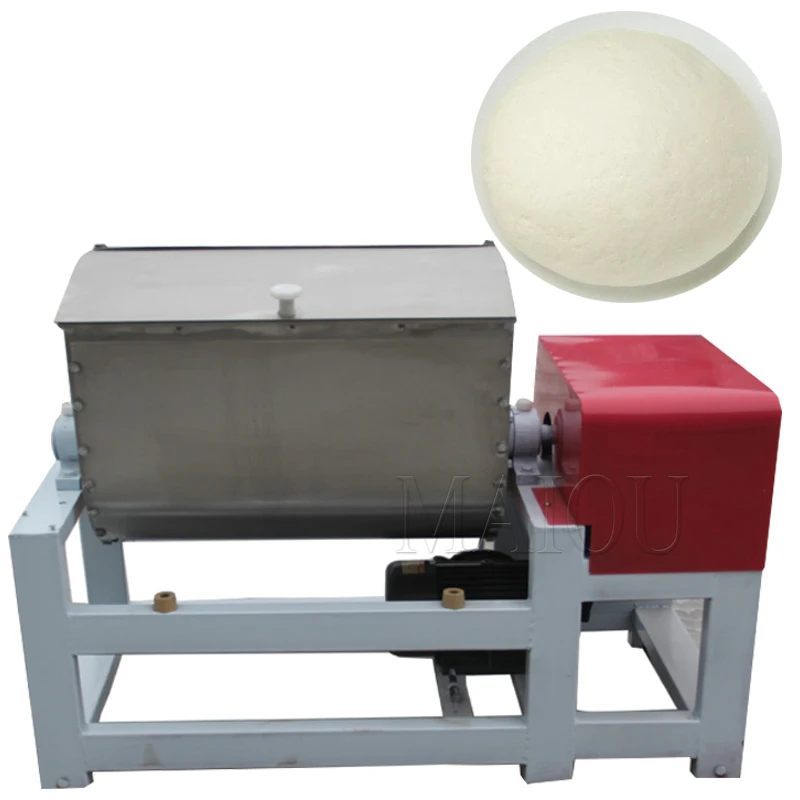 

50kg 75kg 100kg 200kg Flour Bread Dough Mixer Noodle Spiral Mixer Kitchen Kneading Machine