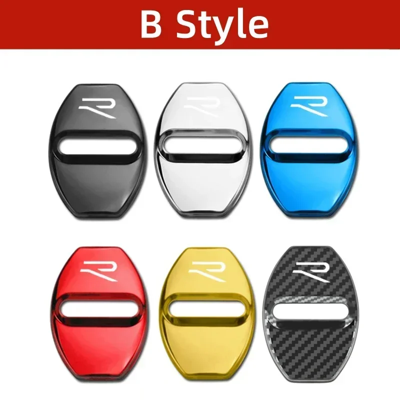

Защитный чехол для дверного замка автомобиля для Volkswagen VW R Rline Golf Polo Passat Jetta Bora Sedan EOS CC Touareg Tiguan Sharan