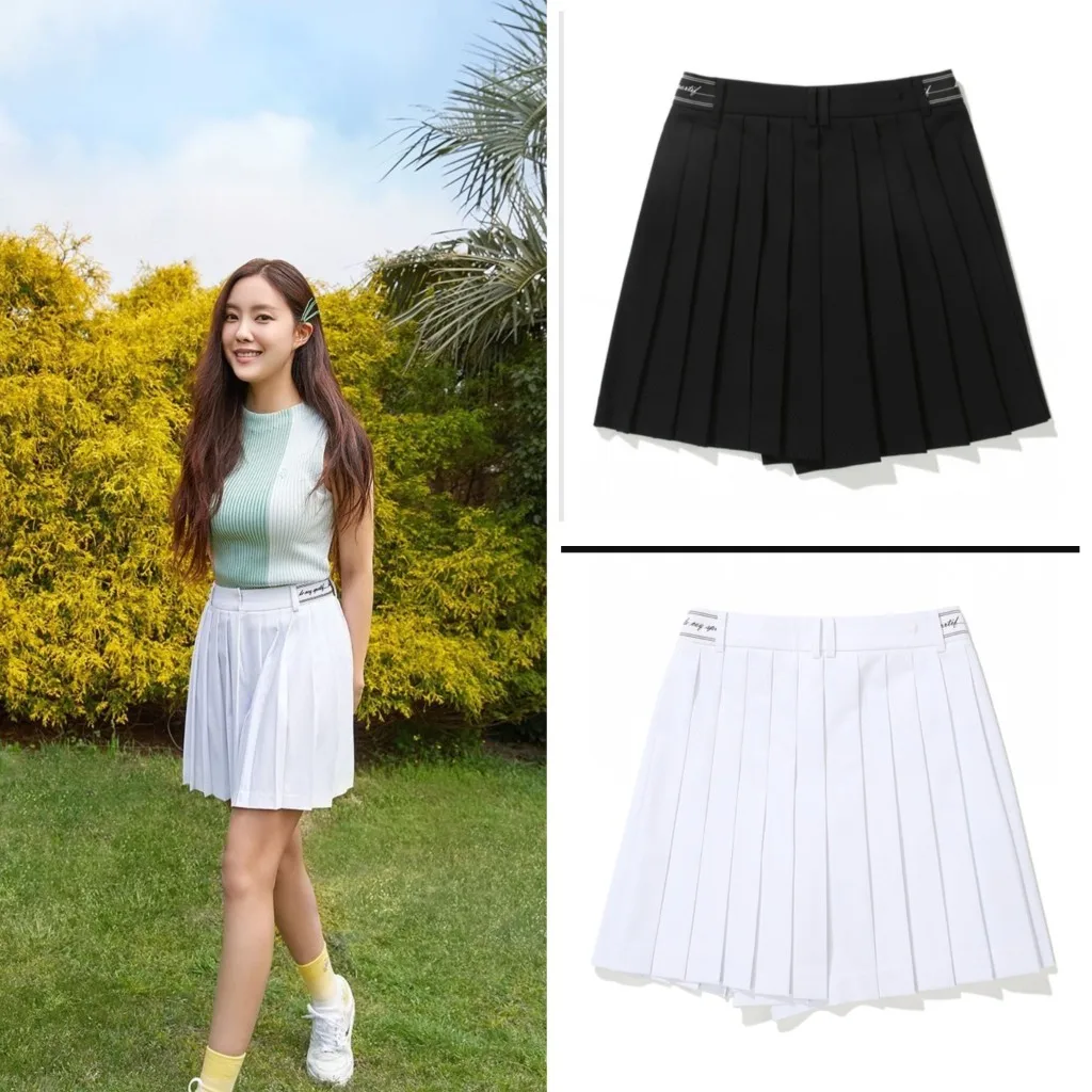 

Golf Apparel 23 New Women's Half-length Short Skirt Sports Breathable Versatile Pleated Short Skirt