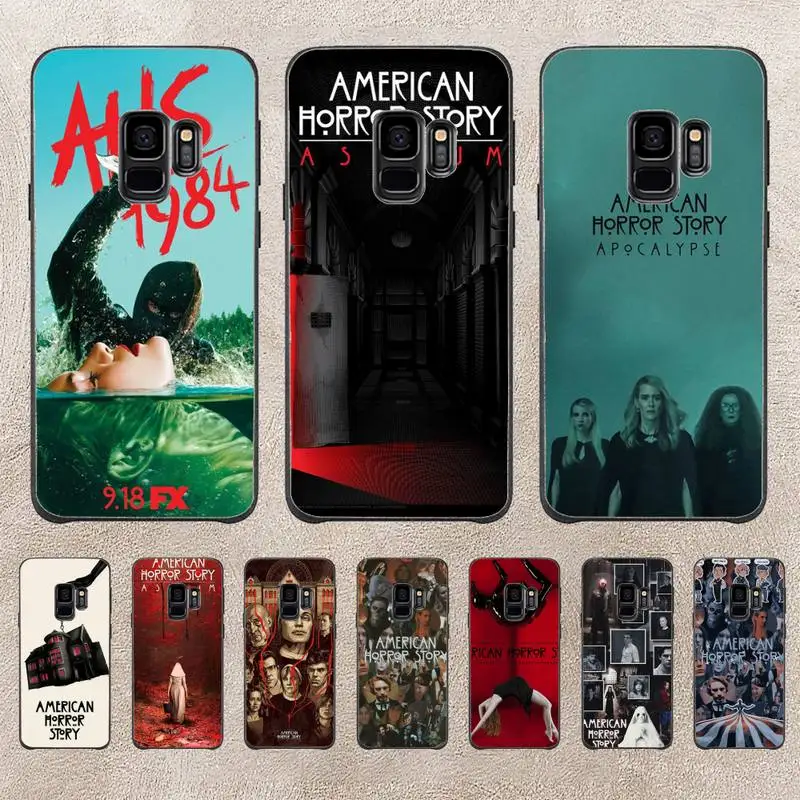 

American Horror Story AHS Phone Case For Samsung Galaxy Plus S9 S20Plus S20ULTRA S10lite S225G S10 Note20ultra Case
