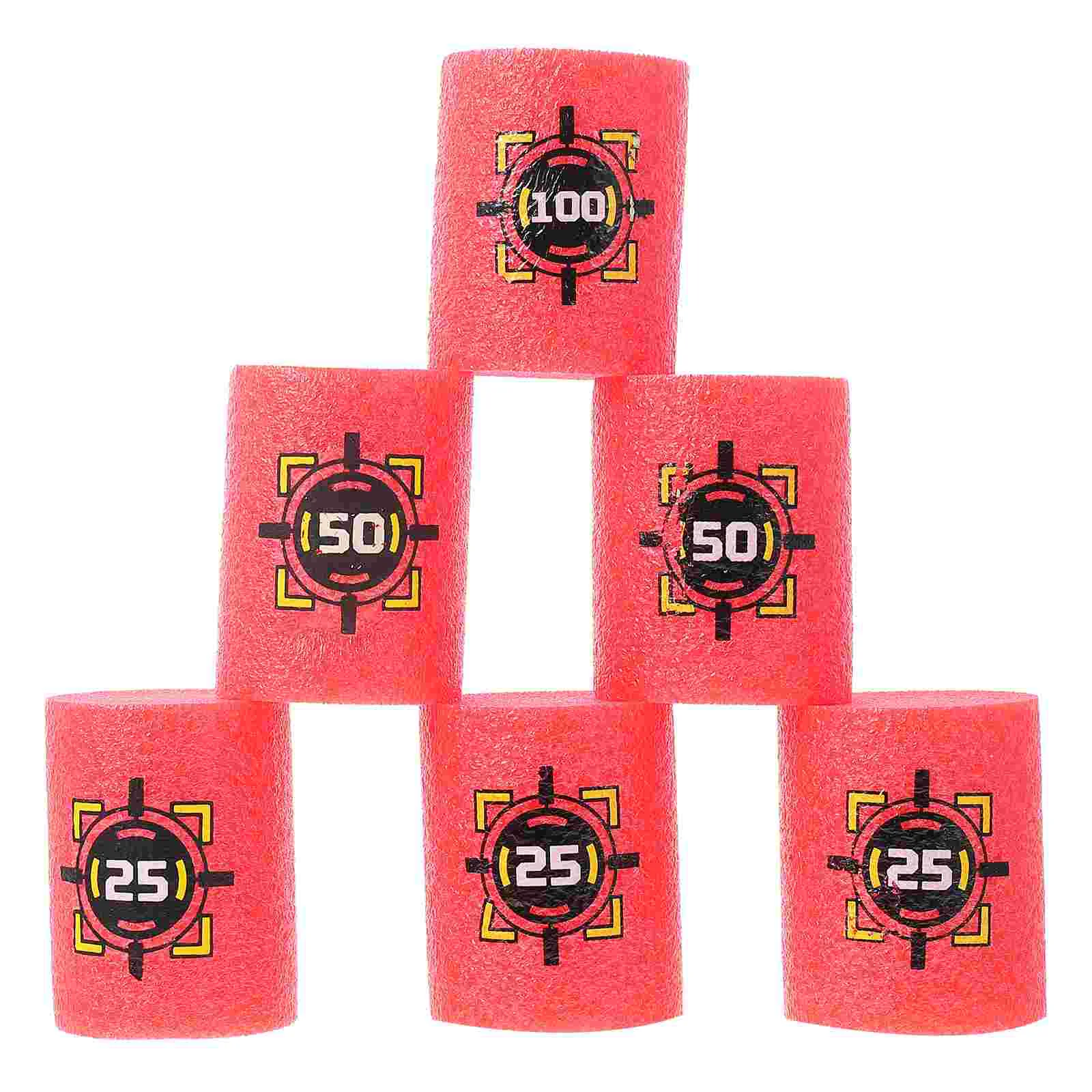 

12PCS Target Cans Shooting Target Barrels Target Cans Training Target Pail for Yard Garden