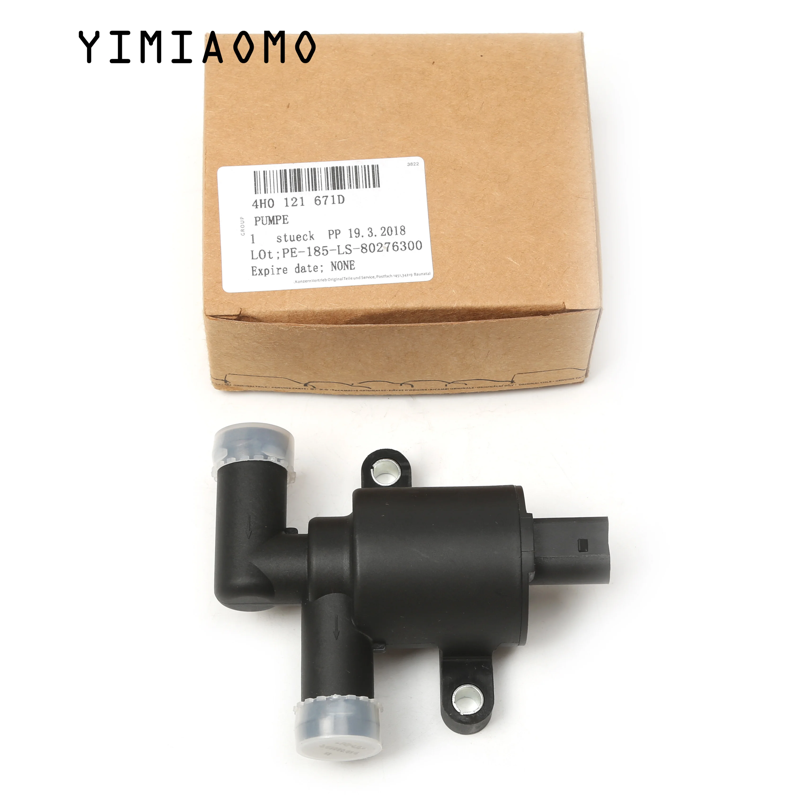 4H0121671D Warm Breeze Water Valve For Volkswagen Beetle Passat Golf Tiguan Audi A3 A4 Q2 Skoda Octavia Seat Alhambra 5Q0906457J