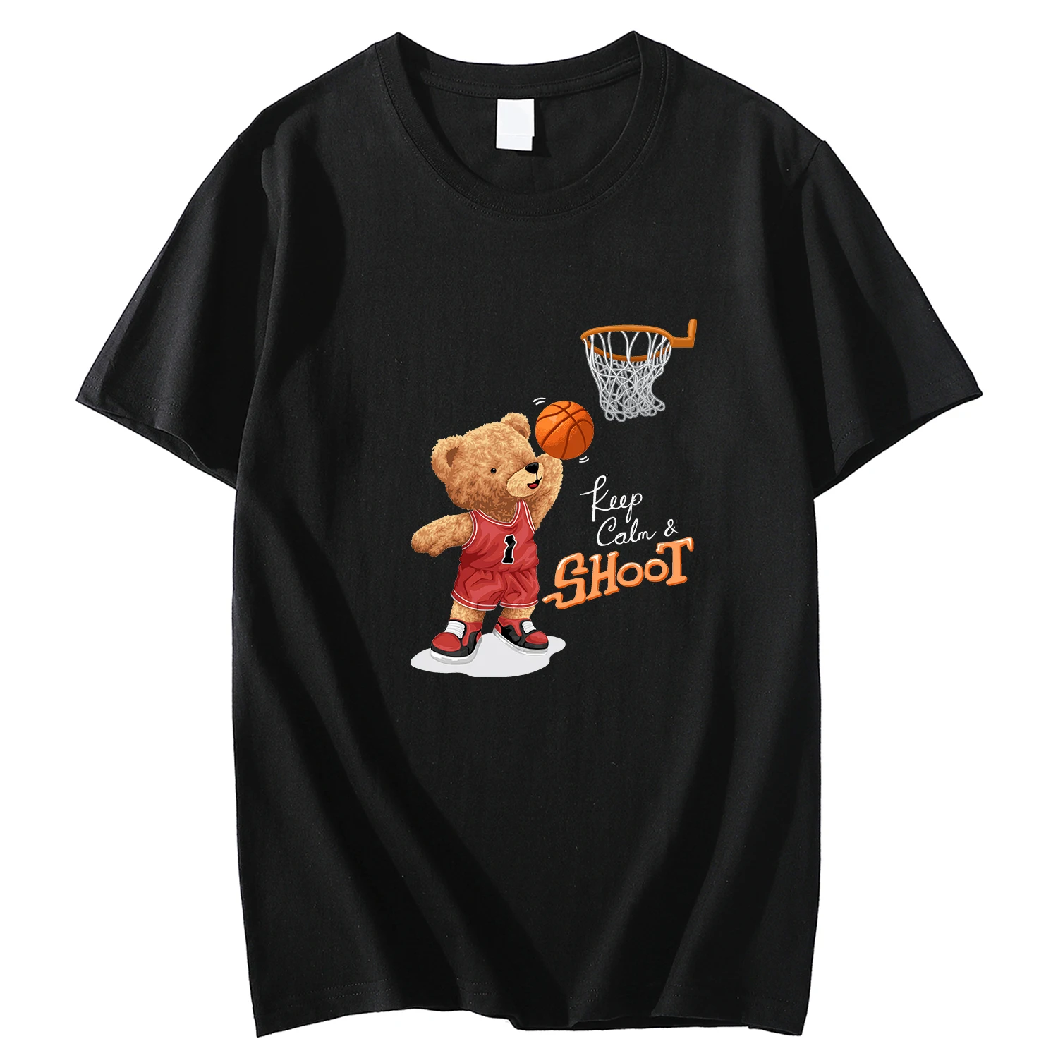 

Футболка Мужская/Женская хлопковая оверсайз, роскошная тенниска с рисунком, Винтажная Майка для баскетбола, одежда для мужчин, лето