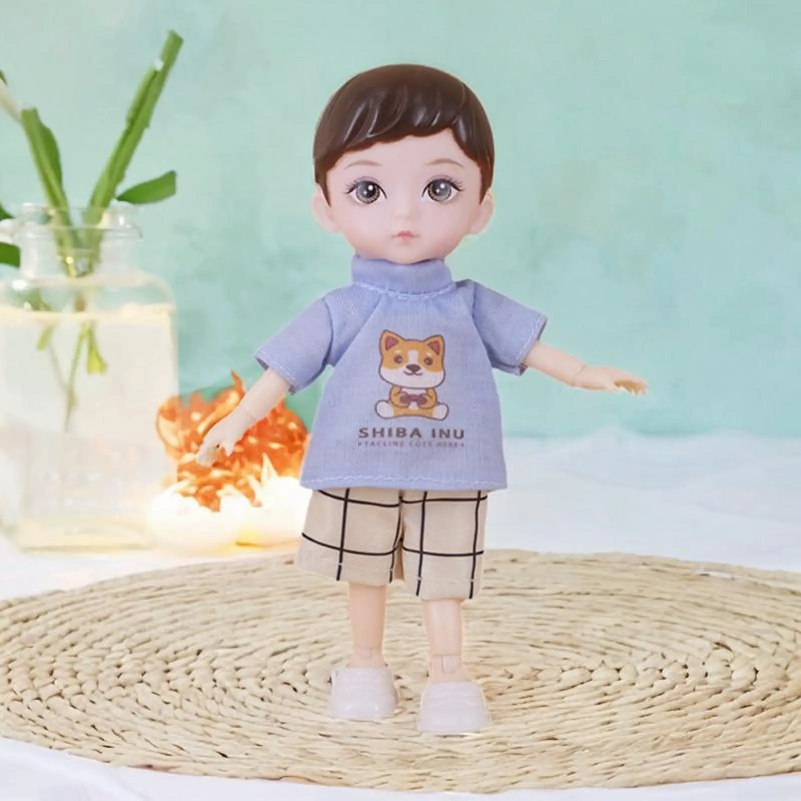 Мальчик кукла 16 см Фотография реквизит чистая фигурка экшн-фигурки BJD куклы
