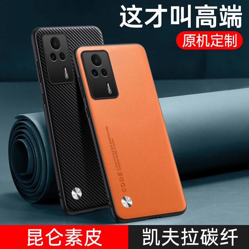 Роскошный оригинальный чехол из искусственной кожи для Xiaomi Redmi K60 K60Pro Redmi K60E K 60 Pro, противоударный силиконовый защитный чехол для телефона
