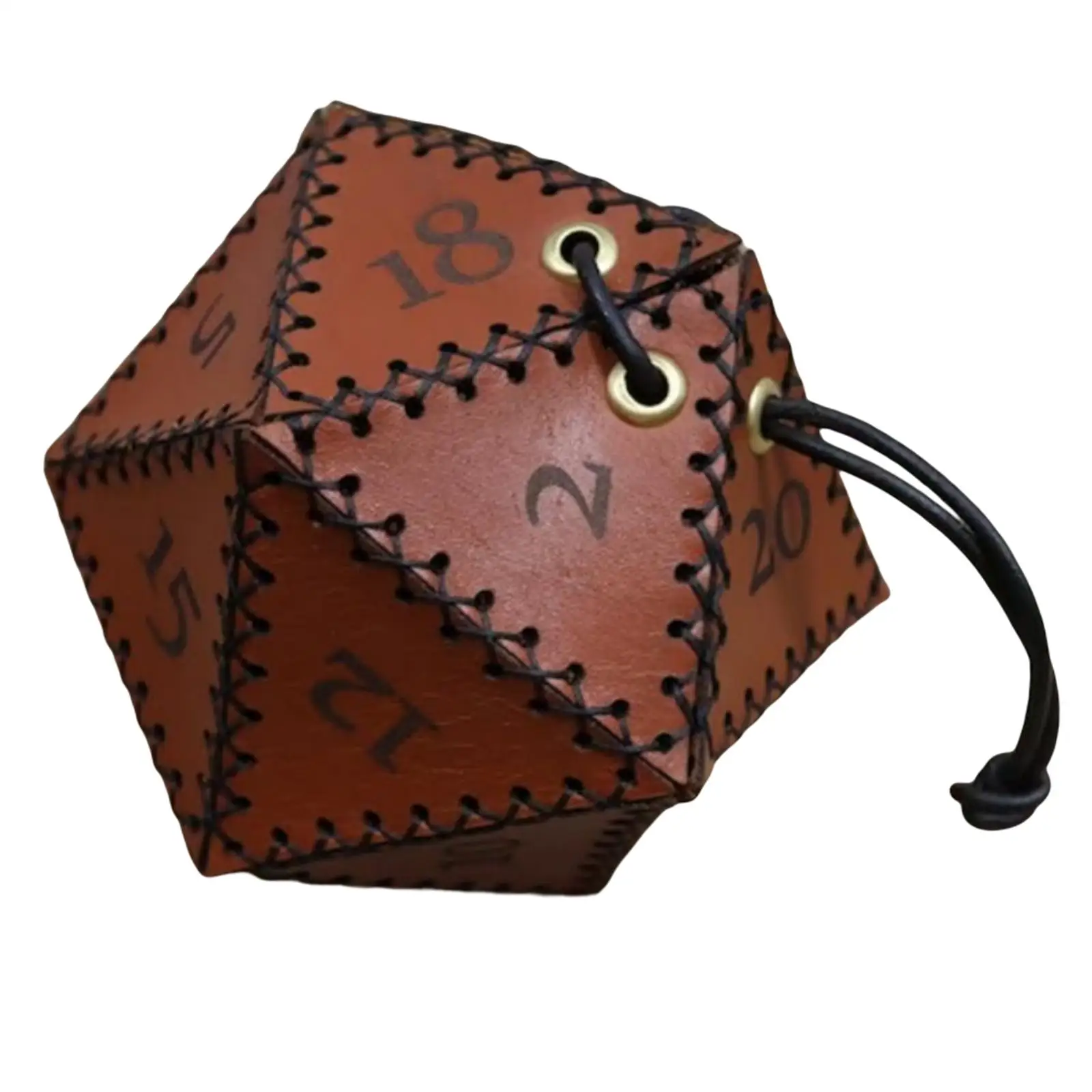 

PU Leather Dices Bag Gifts Game Accessories for Parties Holiday Board Games