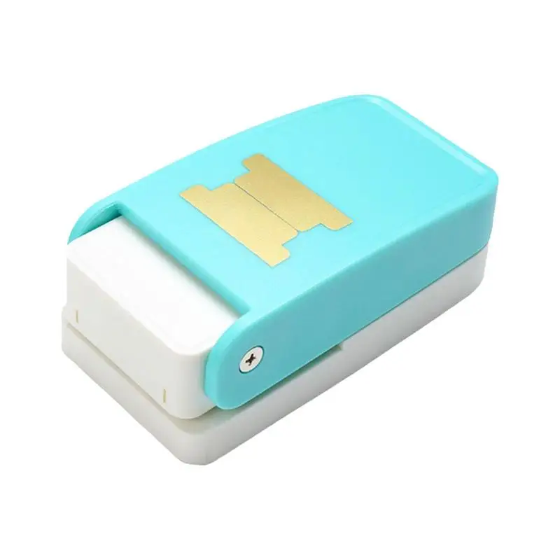 

Loose Leaf Separator Label Punch Data Embossing Tool Tab Punch Paper Craft For Note Page Marker Sketchbook Classification File