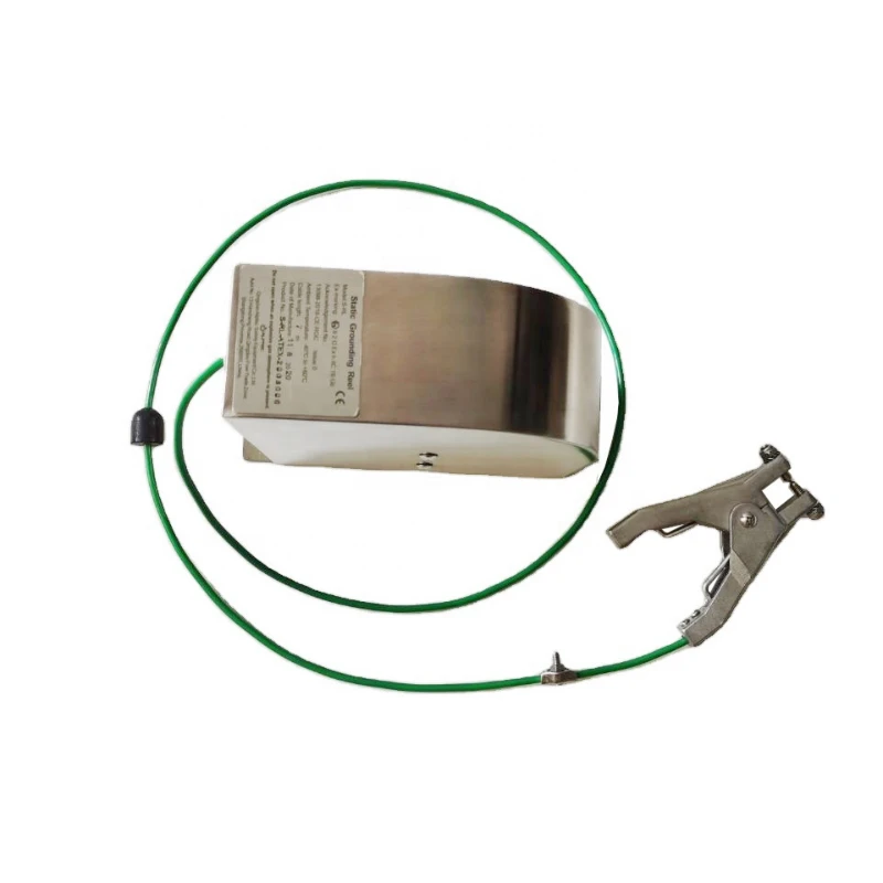 

Steel extension cord earth reel