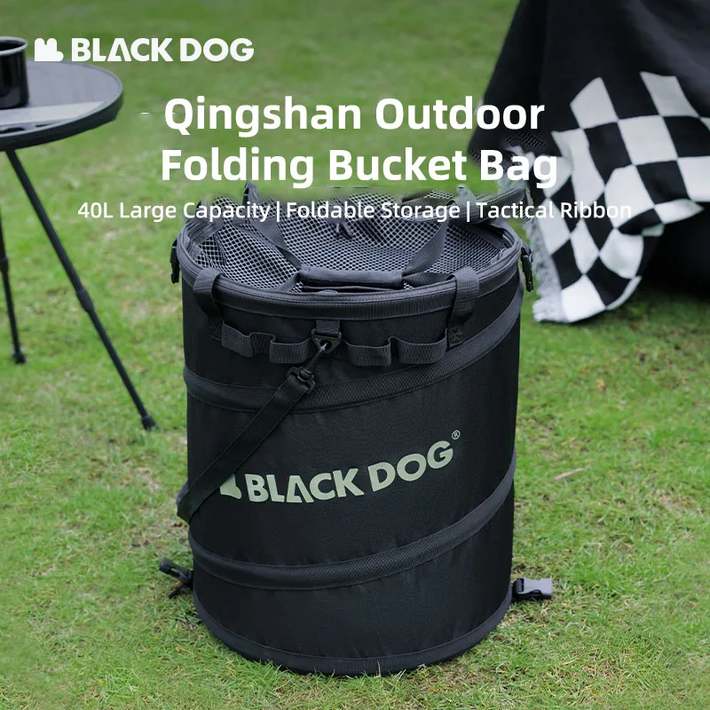 Портативная сумка-ведро Blackdog для кемпинга на открытом воздухе с легкой складной
