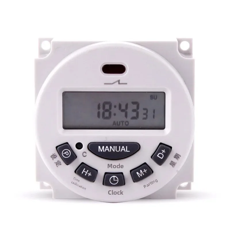 Таймер L702A Бесконечная петля 220 В Переключатель обратного отсчета 12