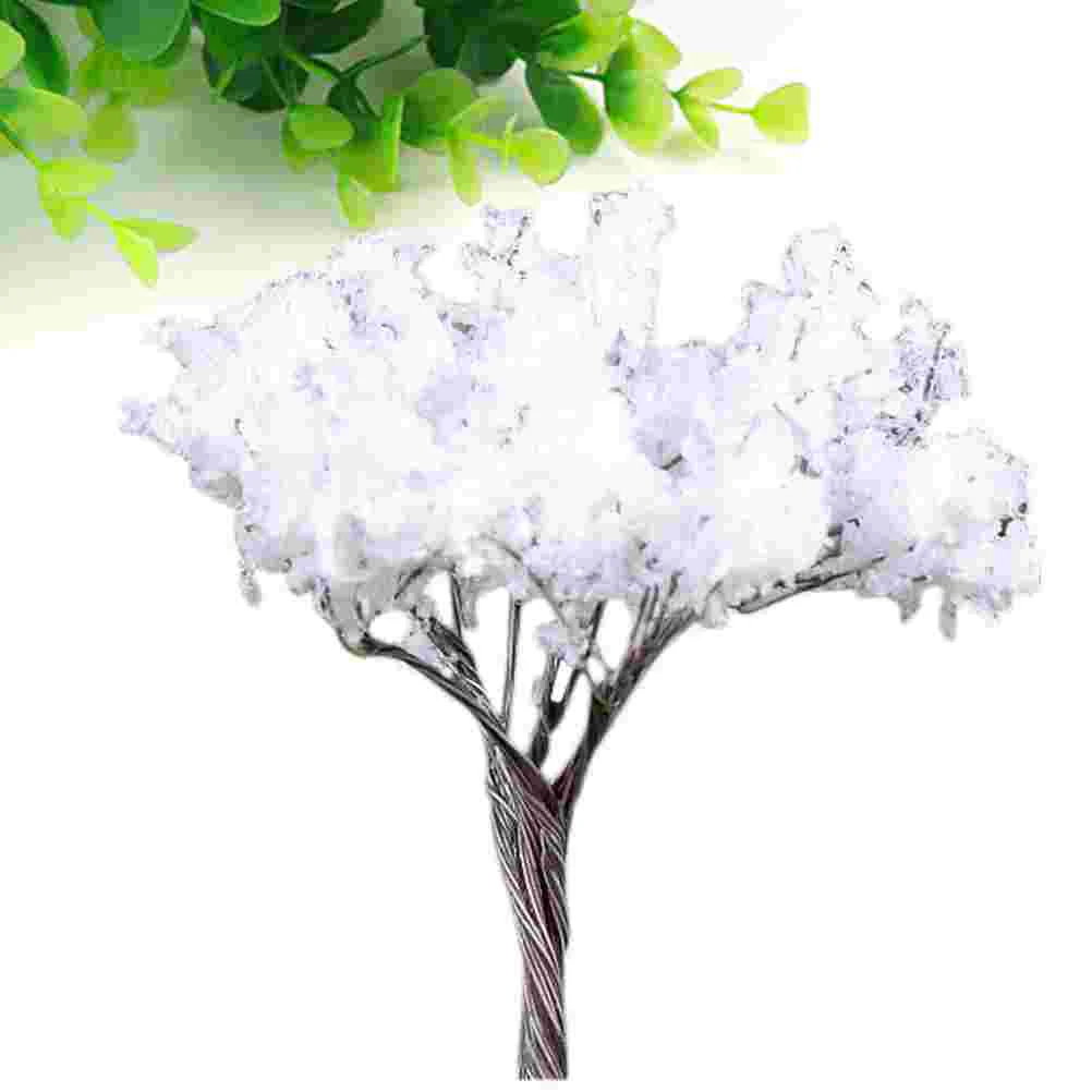 

1Pc Snowflake Tree Artificial Life-like Model for Landscaping Decor Decoration