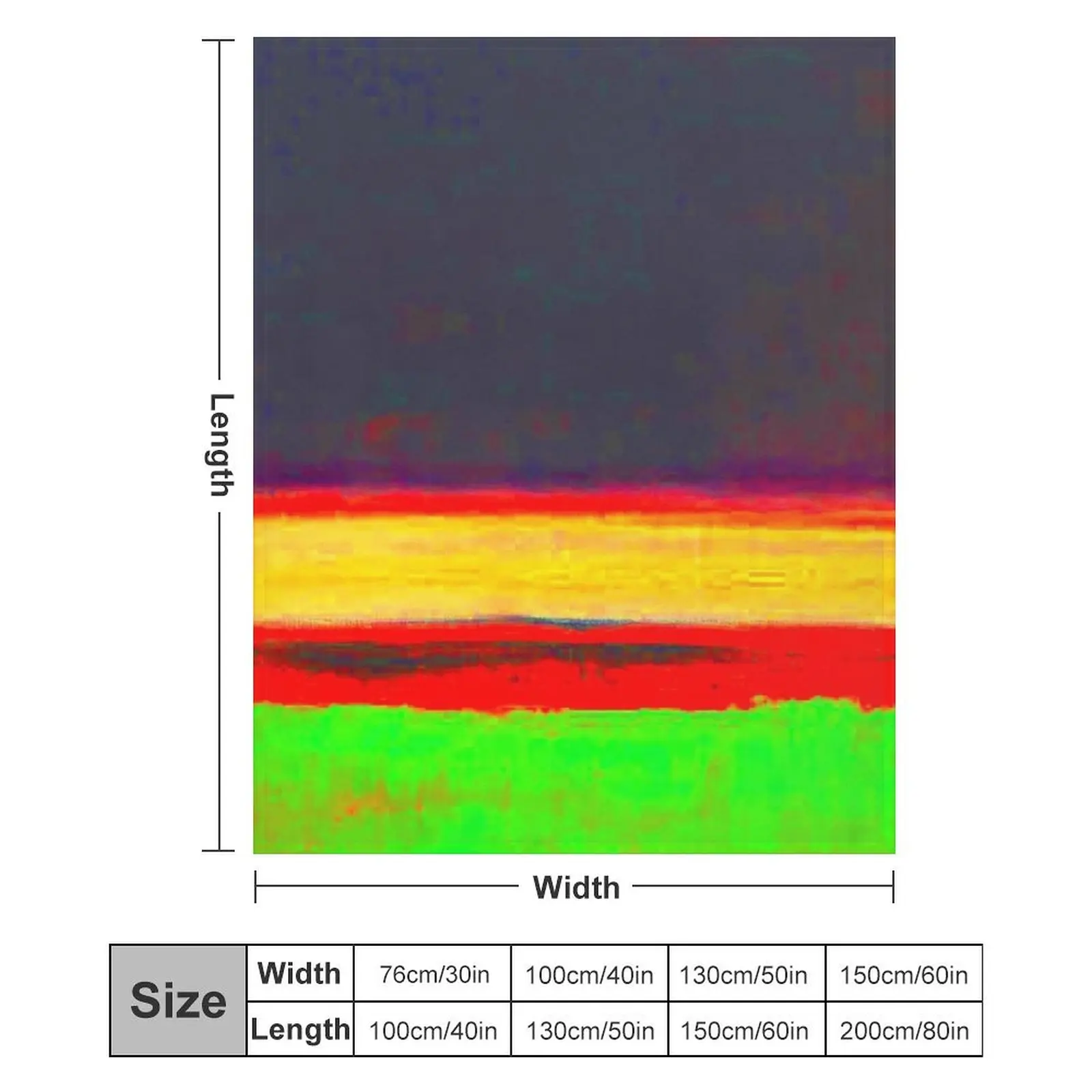Искусство Марка Ротко Плед Одеяло