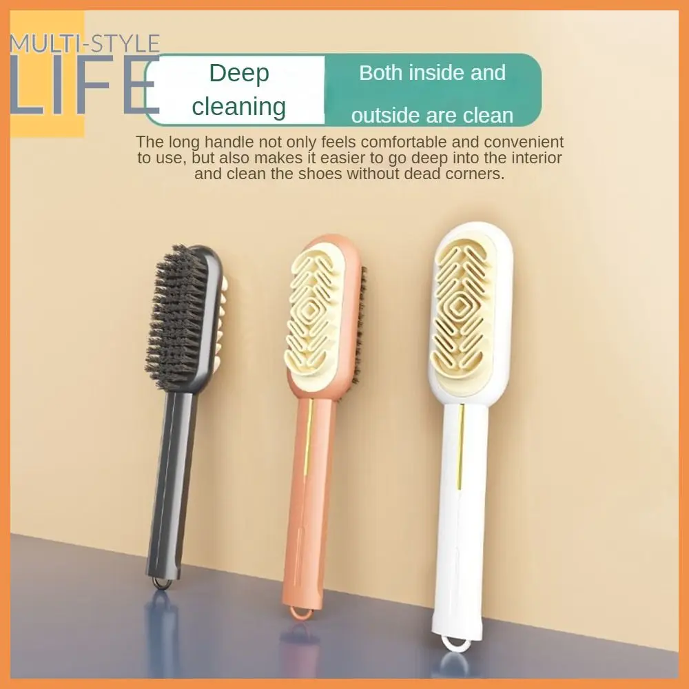 

In-depth Cleaning Sneakers Decontamination Cleaner Corrosion Resistant Lengthening Handle Decontamination Shoe Brush
