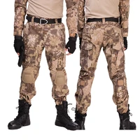 tactical pants cargo pants with knee pad men hiking pants military pant swat army airsoft clothes hunter field combat trouser