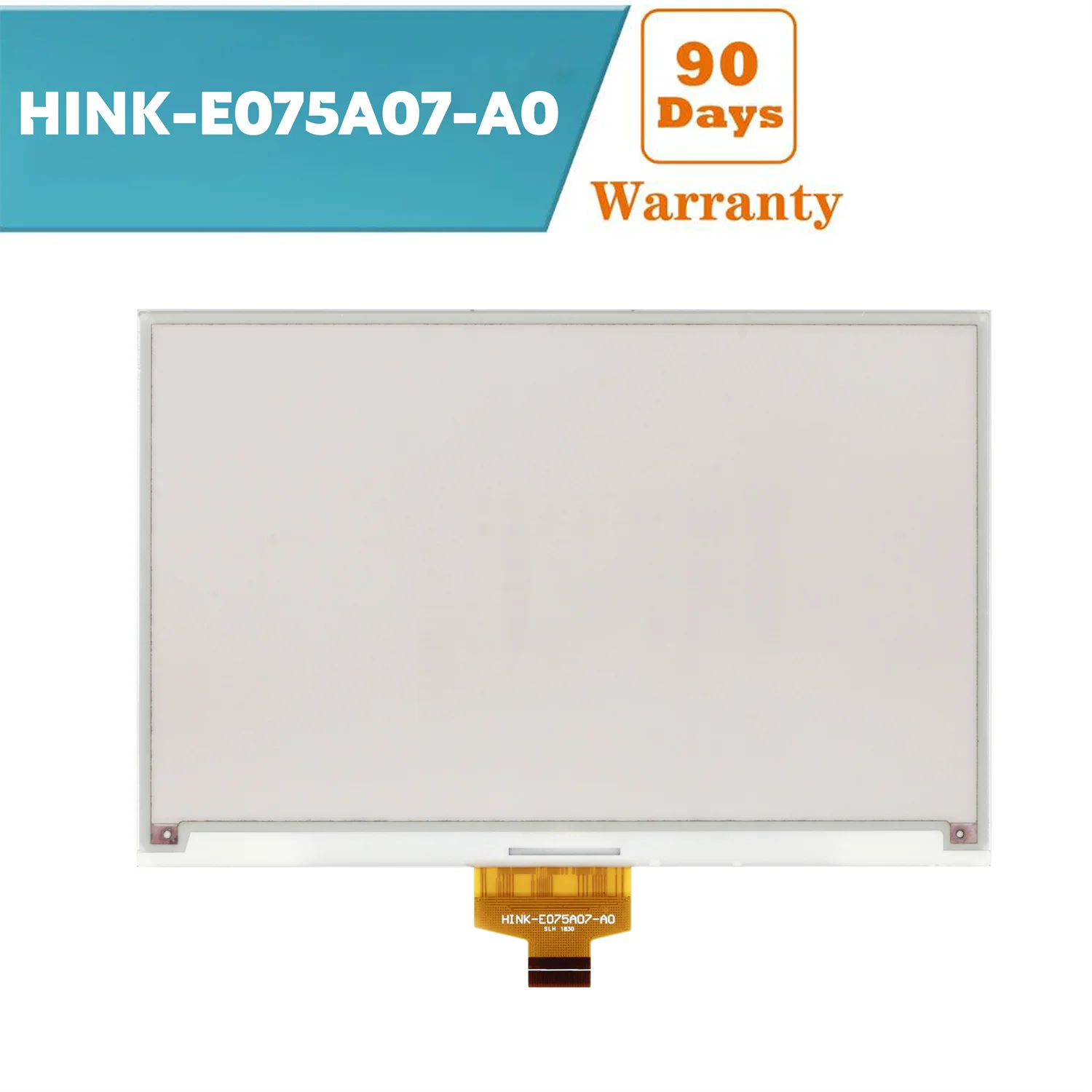 Фото 7,5-дюймовый дисплей HINK-E075A07-A0 E-Ink HAT с разрешением 880x528, интерфейс SPI, совместимый с Raspberry Pi 3B/3B+/Zero №1