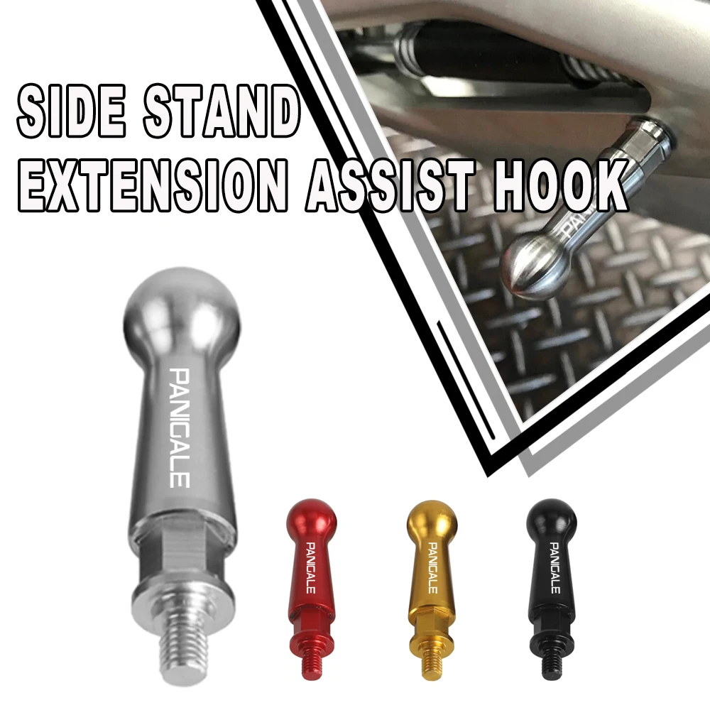 

20 MM For Ducati Panigale v4 25°Anniversario 916 / V4 R 1100 2020 Motorcycle Side Stand Extension Assist Hook CNC Aluminium