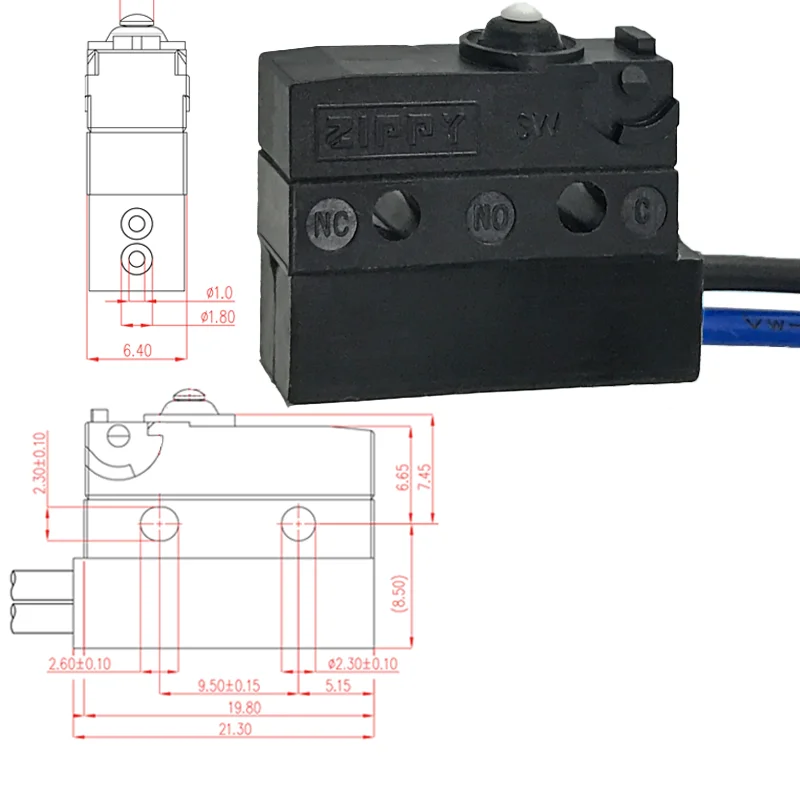 

Водонепроницаемый микропереключатель Zippy SW