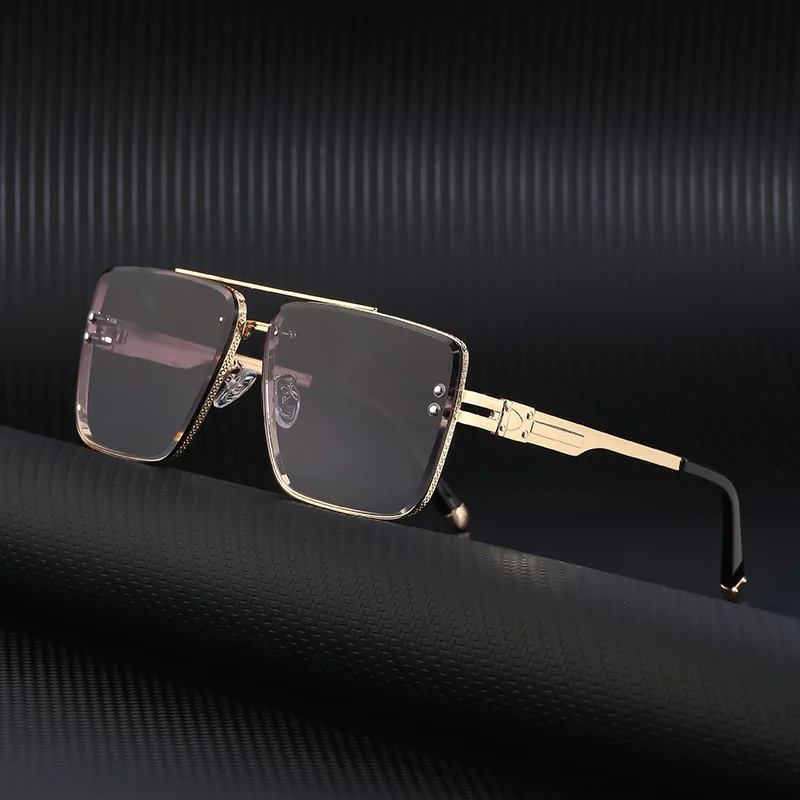 

2022 New Retro Box Men's Sunglasses Big Frame Trend Sunscreen Fishing Out Riding Driving Sunglasses Men