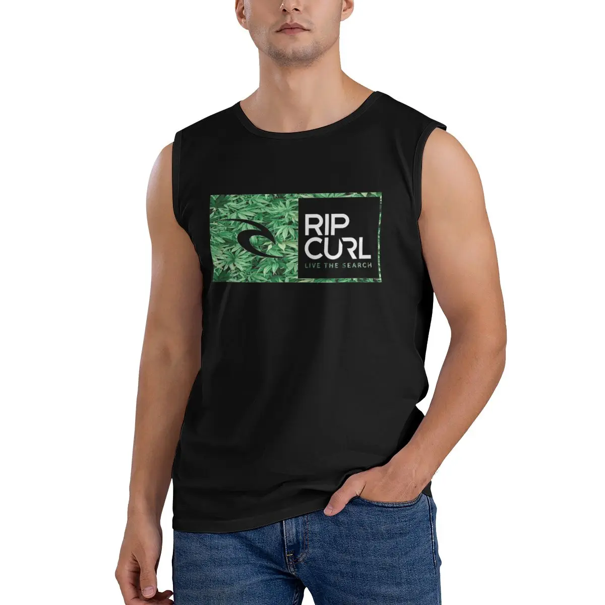 Майка Ripcurl M с гавайским рисунком Hi Finley Watu Nwt жилет без рукавов рубашка Vtg в стиле