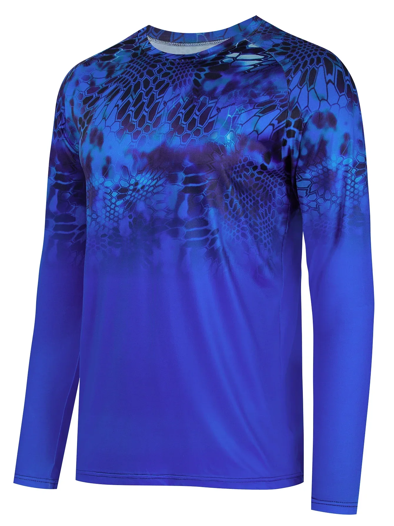 Рубашки для рыбалки мужская толстовка с длинным рукавом и круглым вырезом