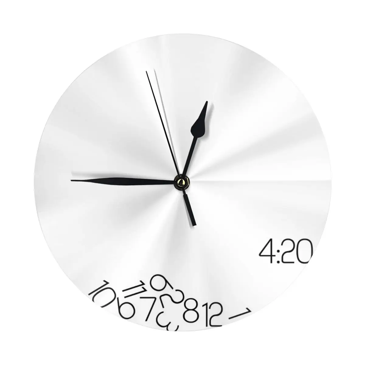 Скажите мне когда будет 4 20 настенные часы украшение для комнаты необходимые