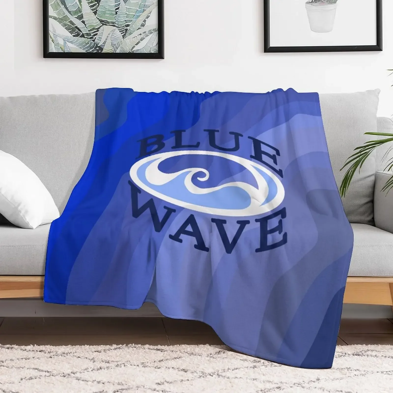 Одеяло для плавания и дайвинга Geneseo синее волнистое одеяло дивана тонкие модные