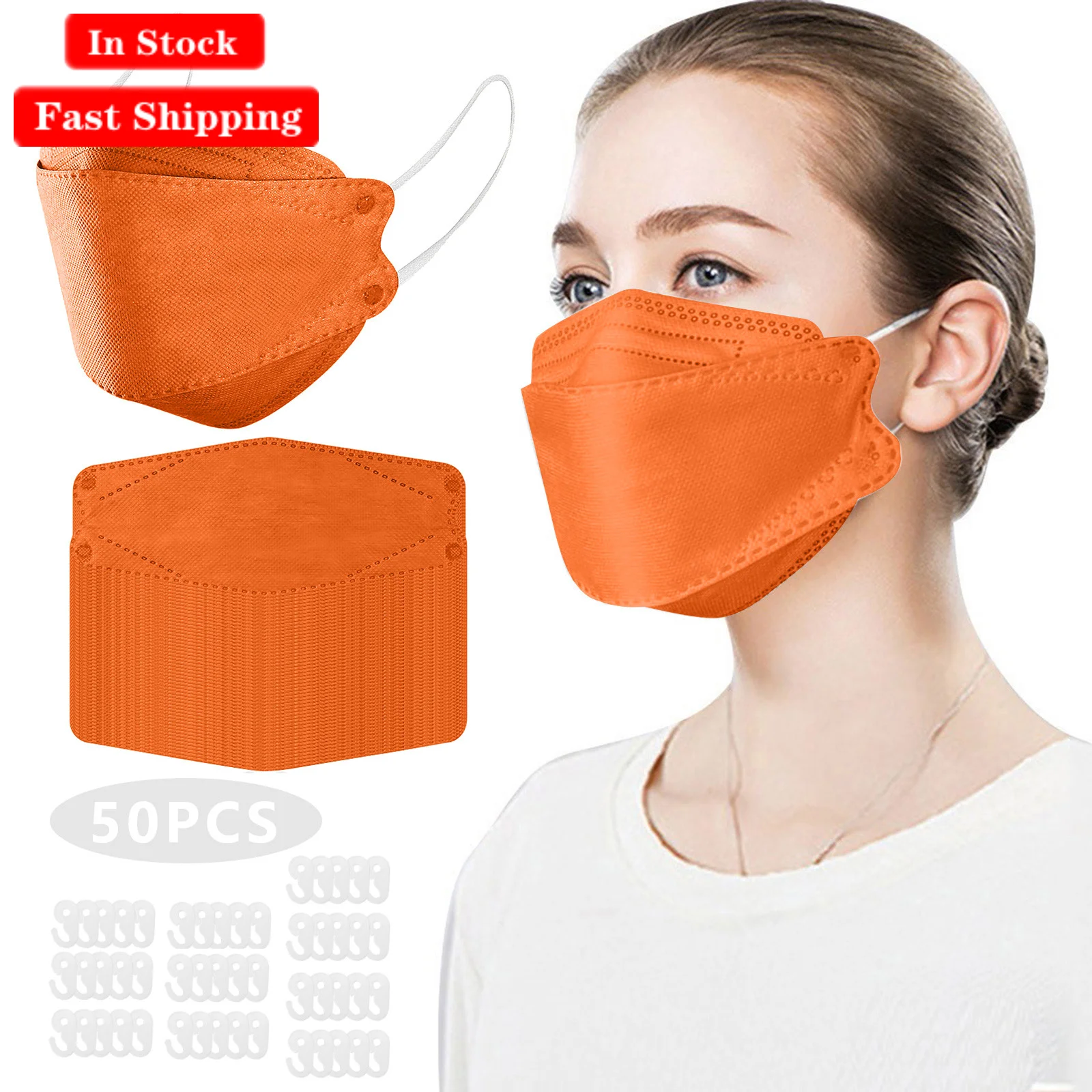 Маска одноразовая трехслойная с крючком защитный чехол 3d Для Лица косплея