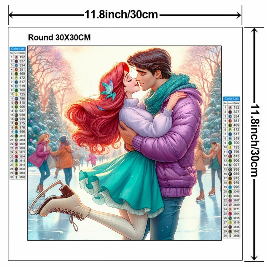 1 Алмазная вышивка сделай сам диснеевским рисунком вышитая мозаика ручной работы